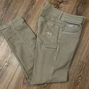 Dark Khaki Kuhl Kanvus Jean